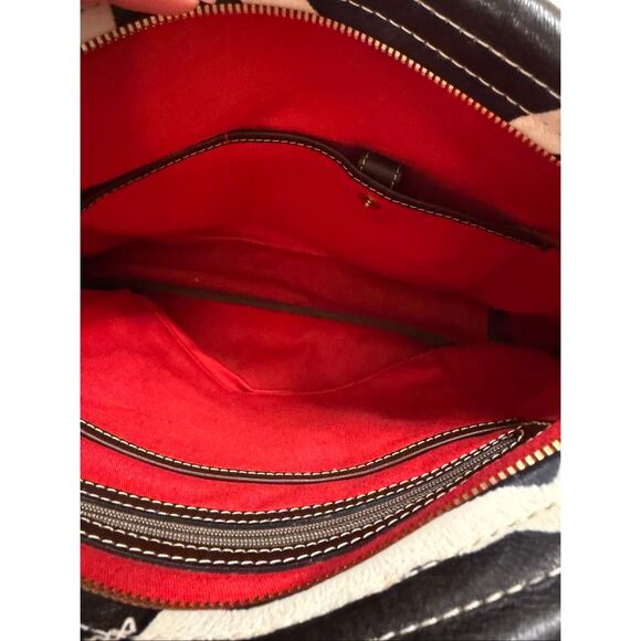 Dooney & Bourke Giraffe Print Shoulder Bag Purse Handbag - Picture 11 of 16